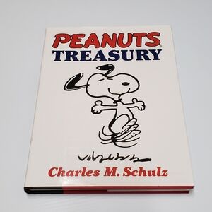 Peanuts Treasury Charles Schulz Charlie Brown Hardcover Book